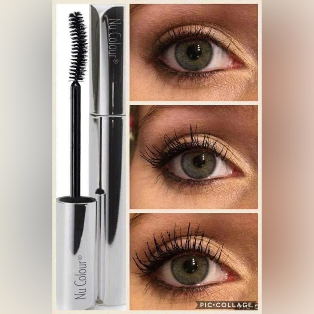 NuColour LightShine Curl & Lash Mascara Black